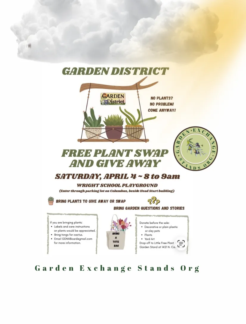 Garden District Plant Swap & Give Away